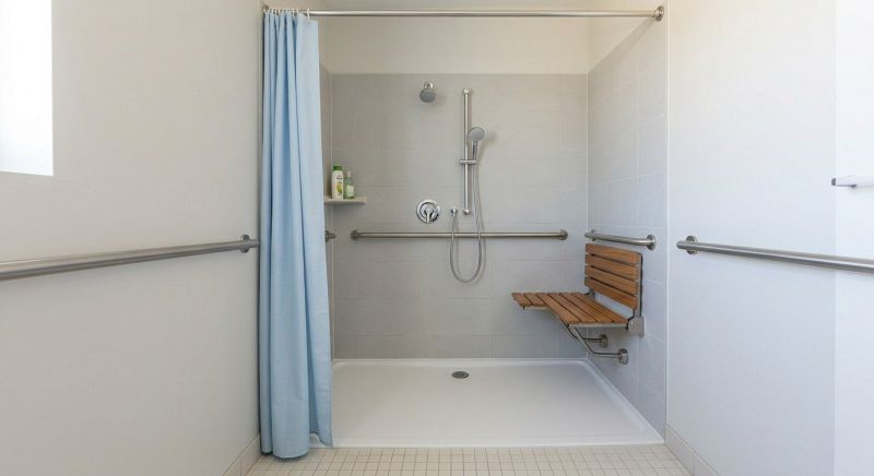 Elderly Shower Installation in Bucks County, PA