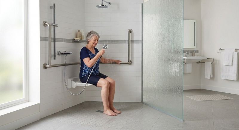 Senior Shower Installation in Sarasota County, FL